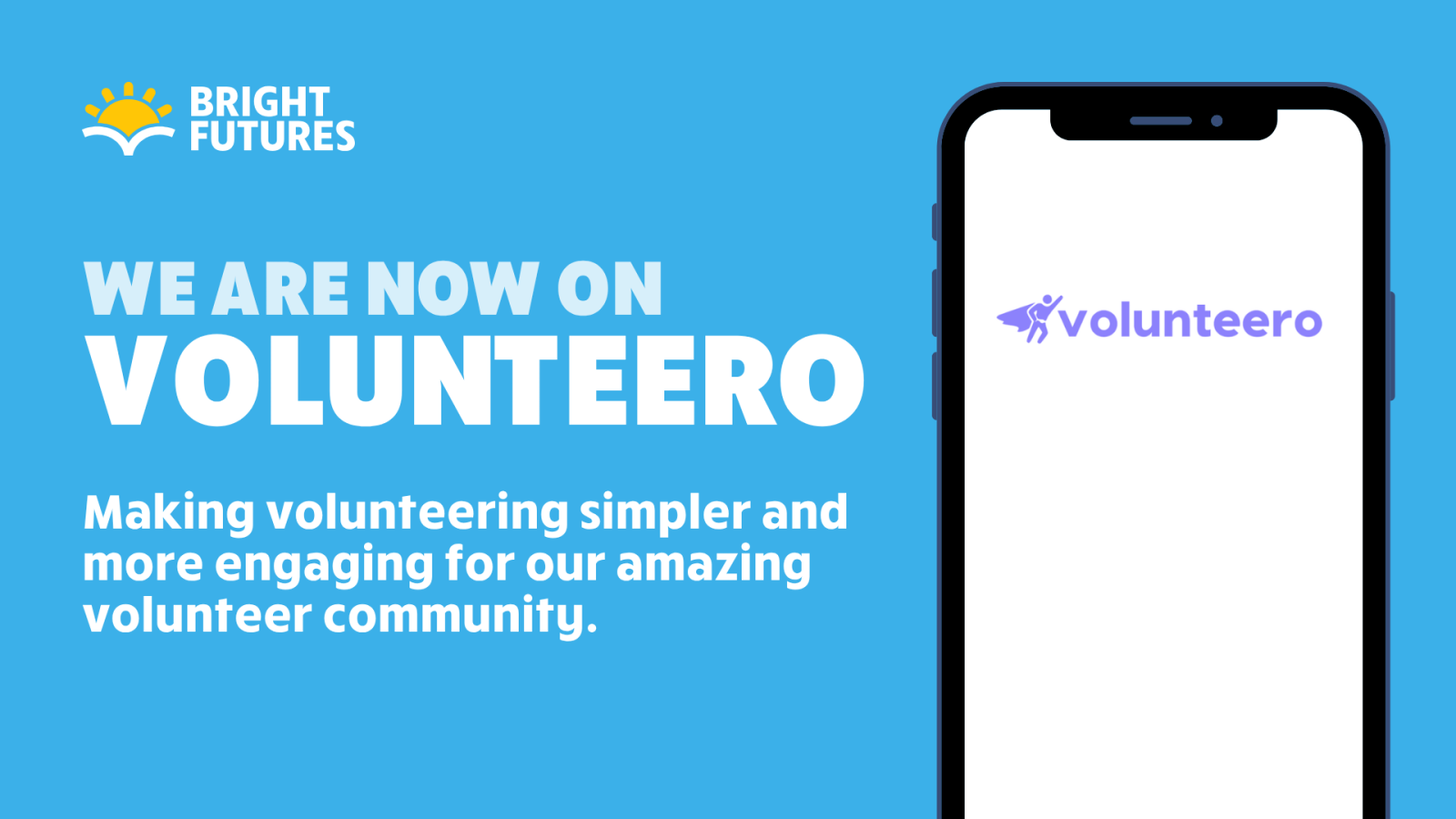 Volunteero x BFUK Announcement